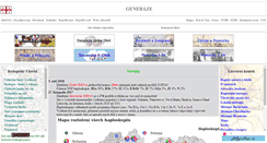 Desktop Screenshot of genebaze.cz